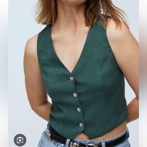Madewell Katrina Crop Vest